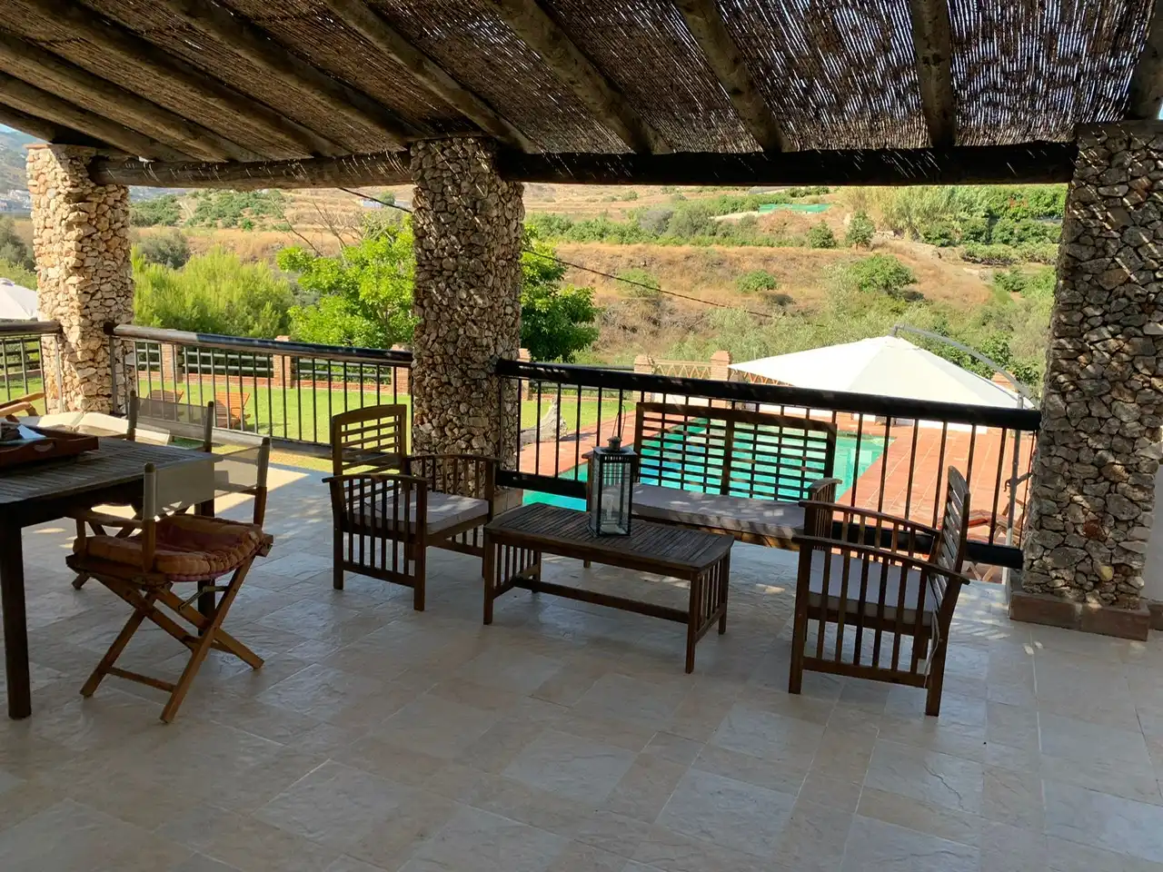 Terraza de Casa o chalet en venta en Torrox con Jardín privado, Terraza y Piscina