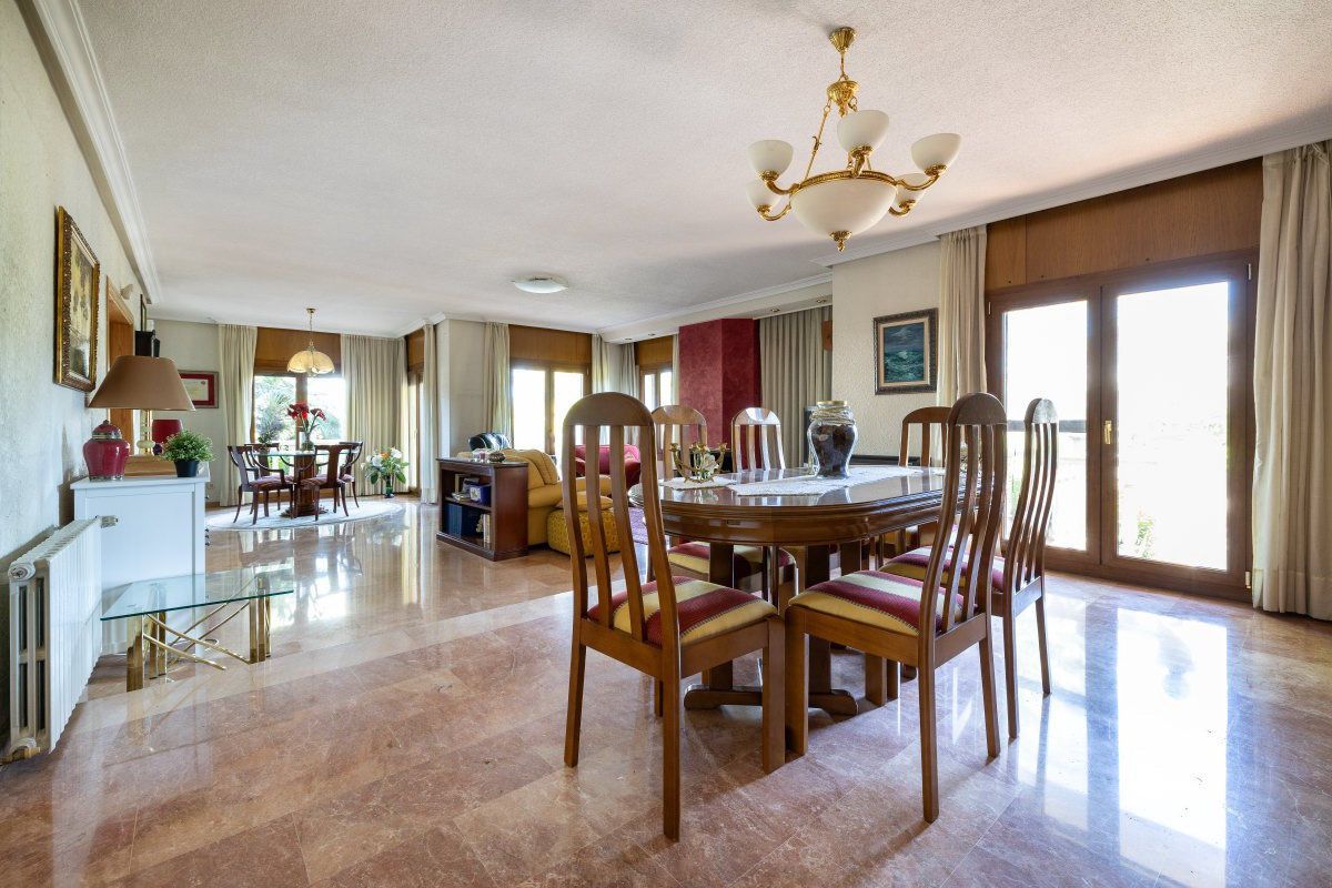 Dining room of House or chalet for sale in  Murcia Capital  with Air Conditioner, Heating and Swimming Pool