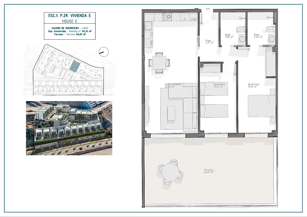 Apartament amb terrassa en venda a El Hornillo, imagen 34
