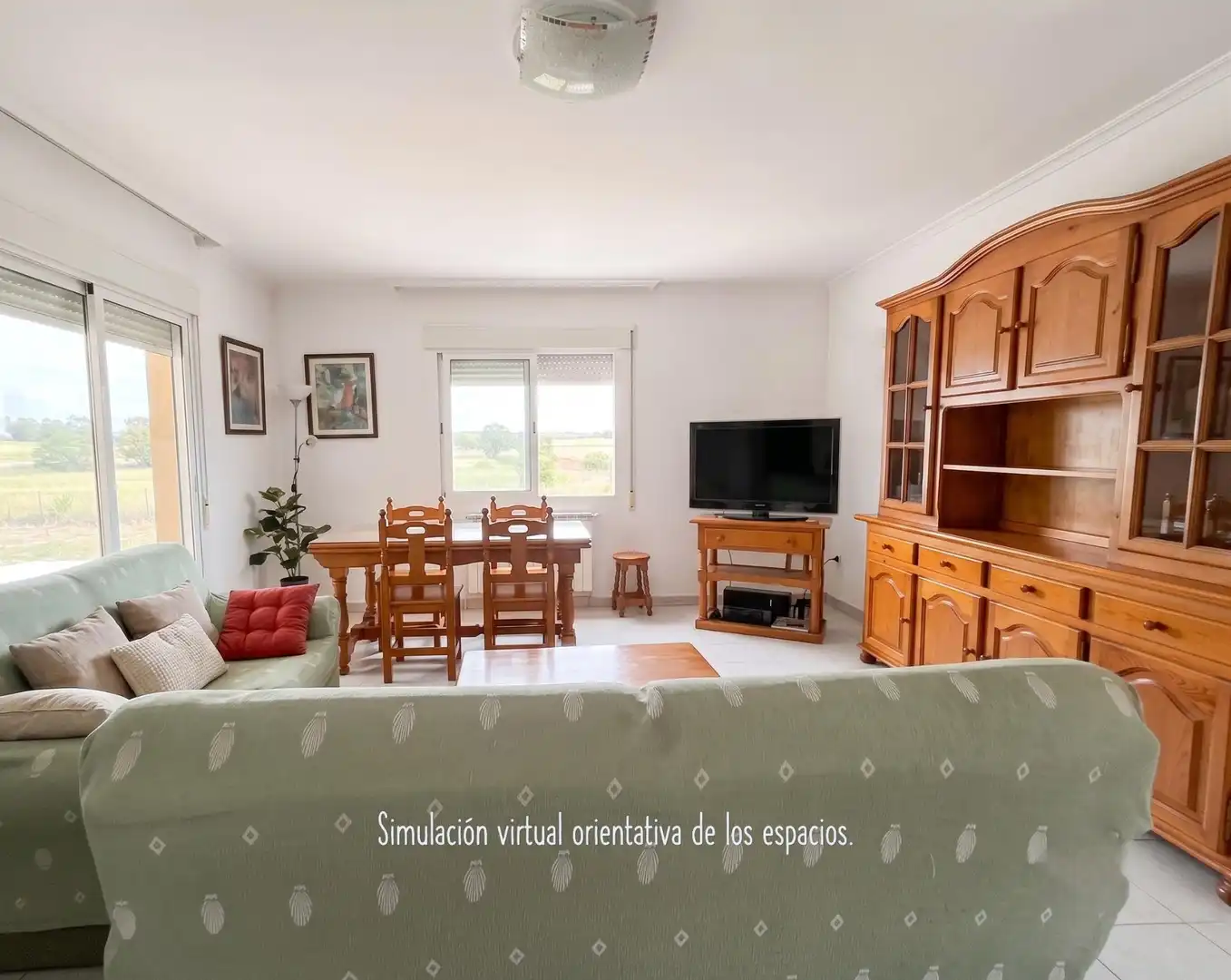 Sala de estar de Casa o chalet en venta en Ourense Capital  con Calefacción, Jardín privado y Terraza