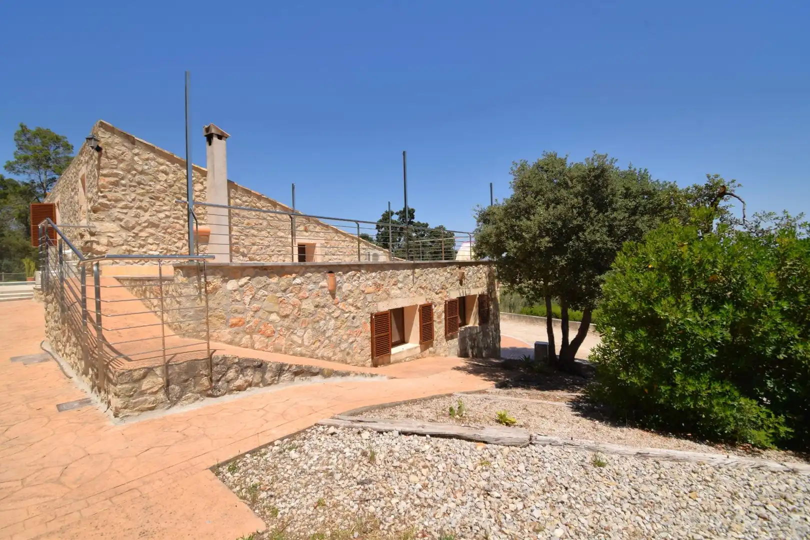Exterior view of Country homes for rent in Sineu  with Air Conditioner, Private garden and Terrace
