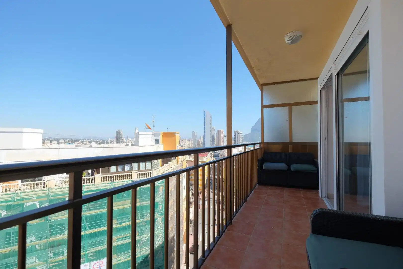 Terraza de Apartamento en venta en Calpe / Calp con Terraza y Amueblado
