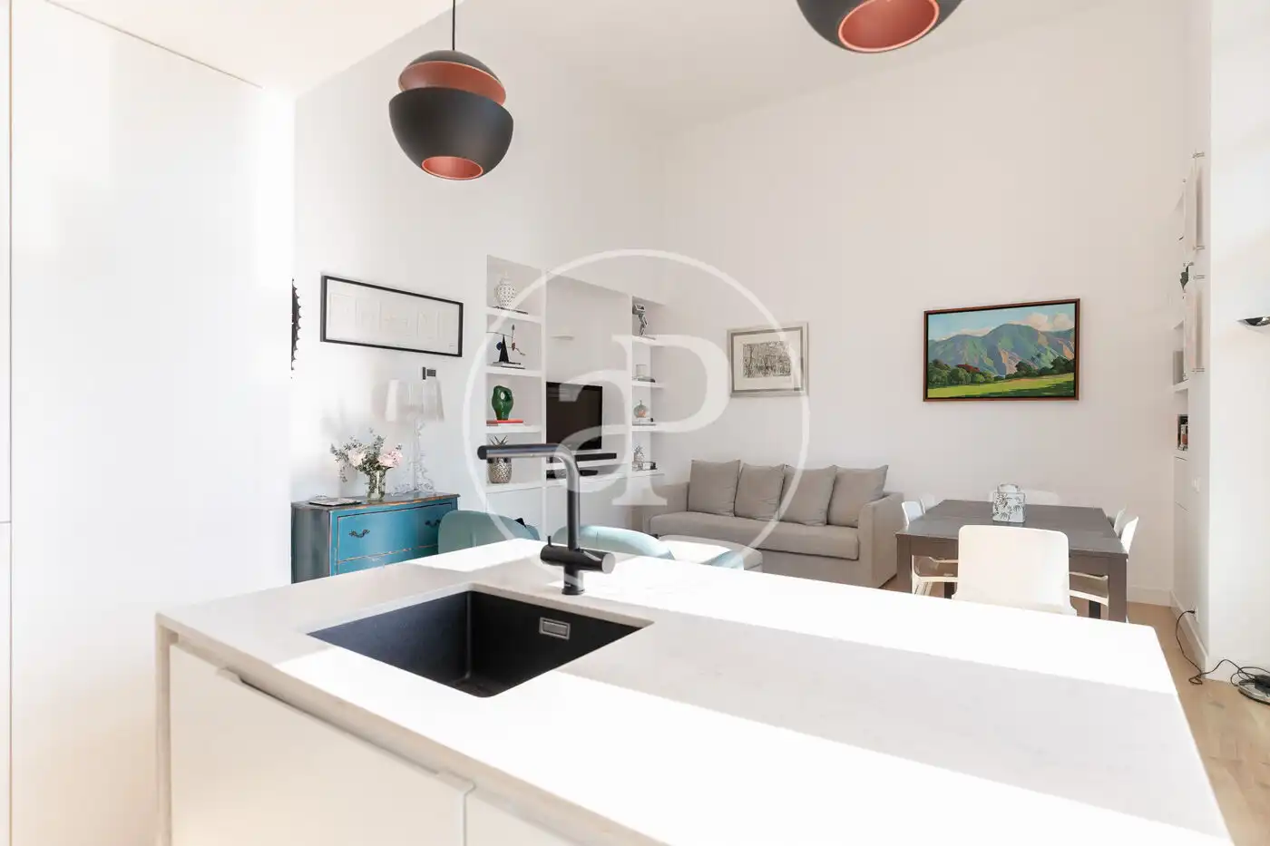Cuina de Pis en venda en Barcelona amb Aire condicionat, Calefacció i Jardí privat