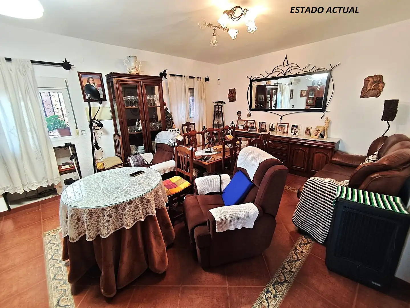 Sala de estar de Casa o chalet en venta en Mérida con Aire acondicionado y Calefacción