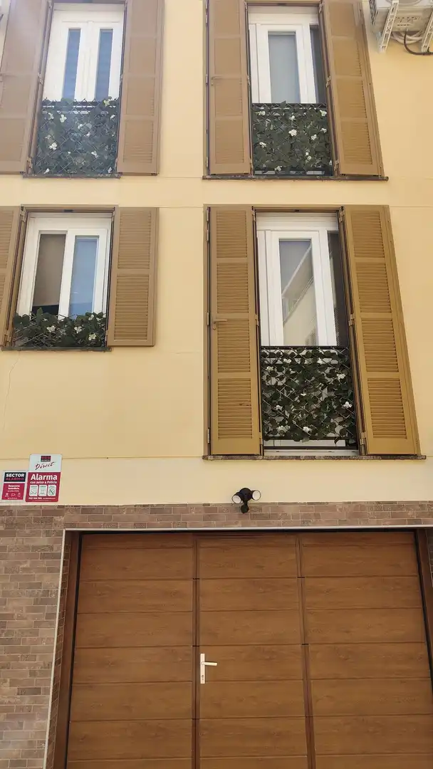 Terrasse von Einfamilien-Reihenhaus zum Verkauf in Alcúdia mit Klimaanlage, Heizung und Privatgarten