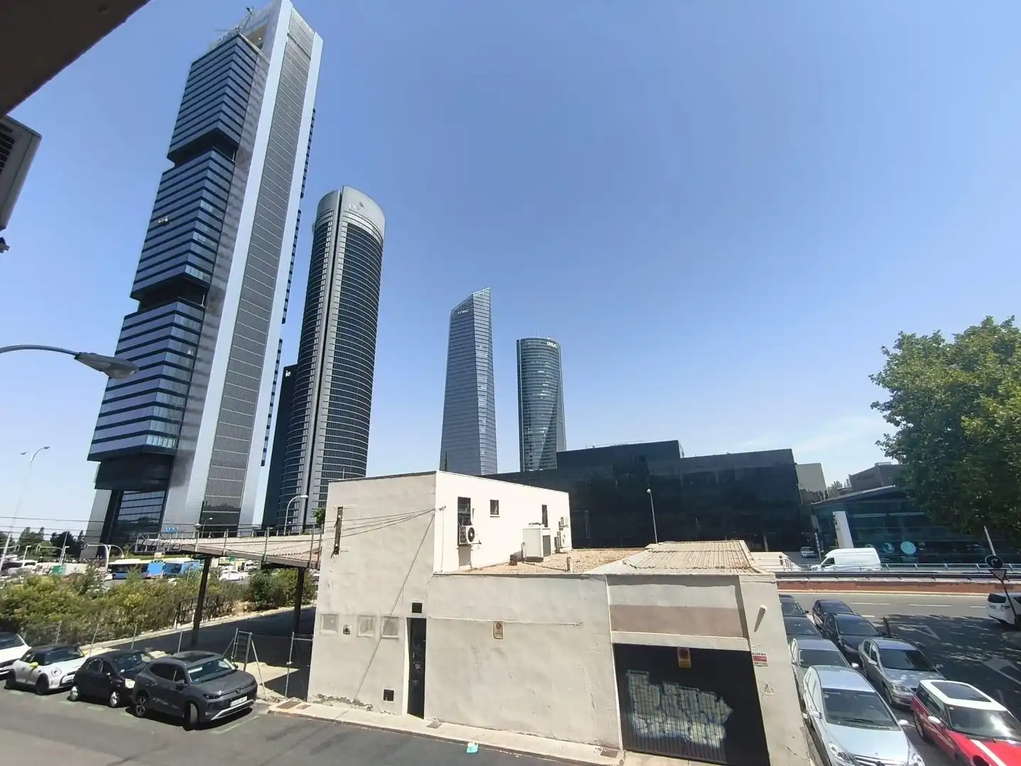 Vista exterior de Pis de lloguer en Madrid amb Aire condicionat, Calefacció i Moblat