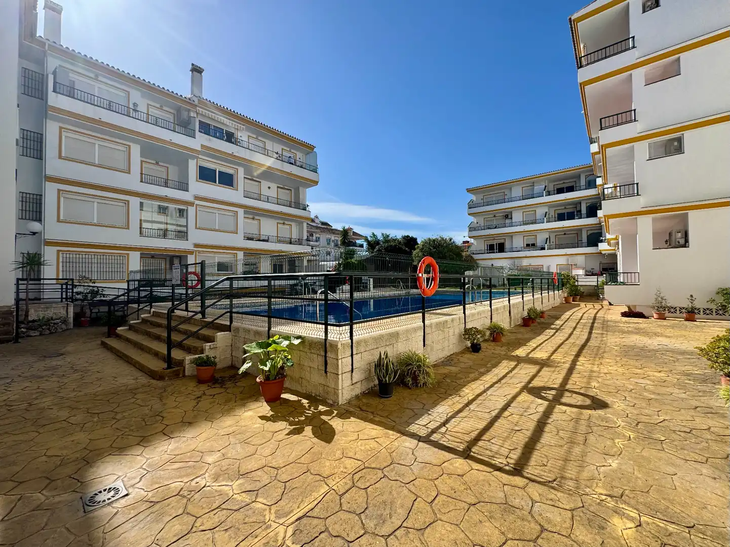 Piscina de Apartament en venda en Mijas amb Aire condicionat, Calefacció i Terrassa