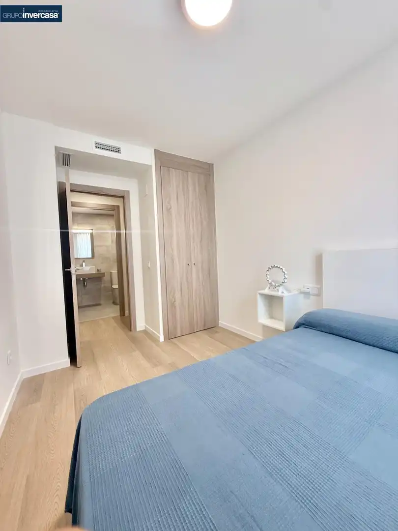 Schlafzimmer von Wohnung zur Miete in Quart de Poblet mit Klimaanlage, Abstellraum und Möbliert
