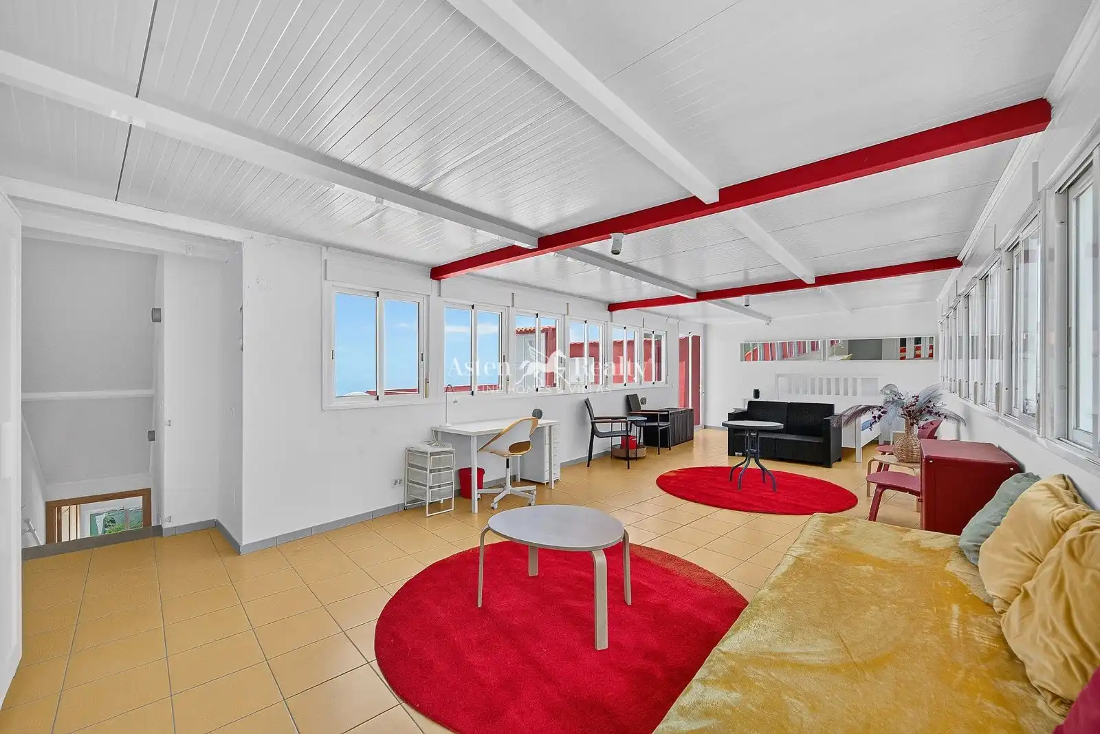 Sala de estar de Casa adosada en venta en La Orotava con Terraza y Amueblado