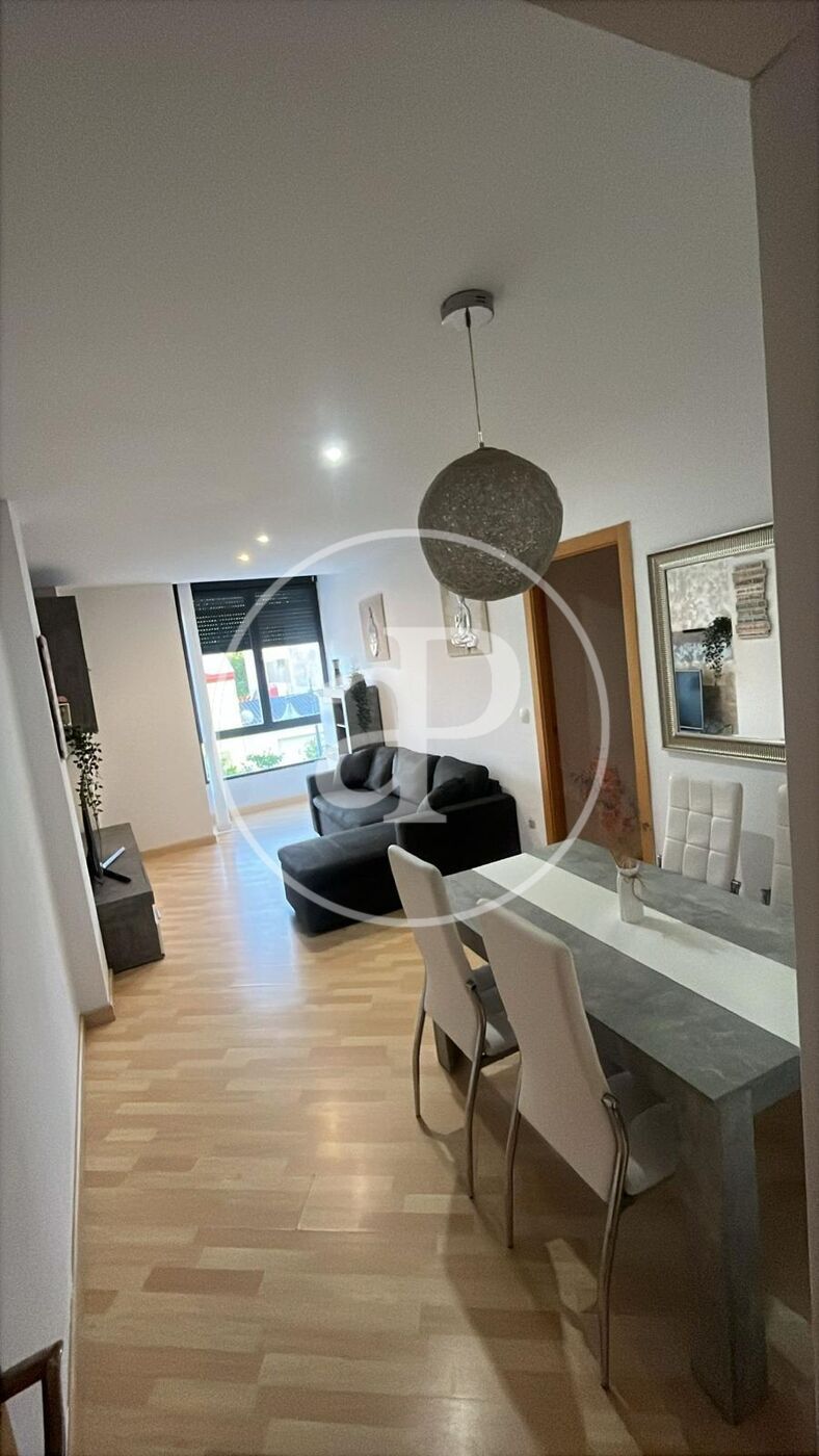 Sala de estar de Piso de alquiler en  Valencia Capital con Aire acondicionado, Calefacción y Terraza