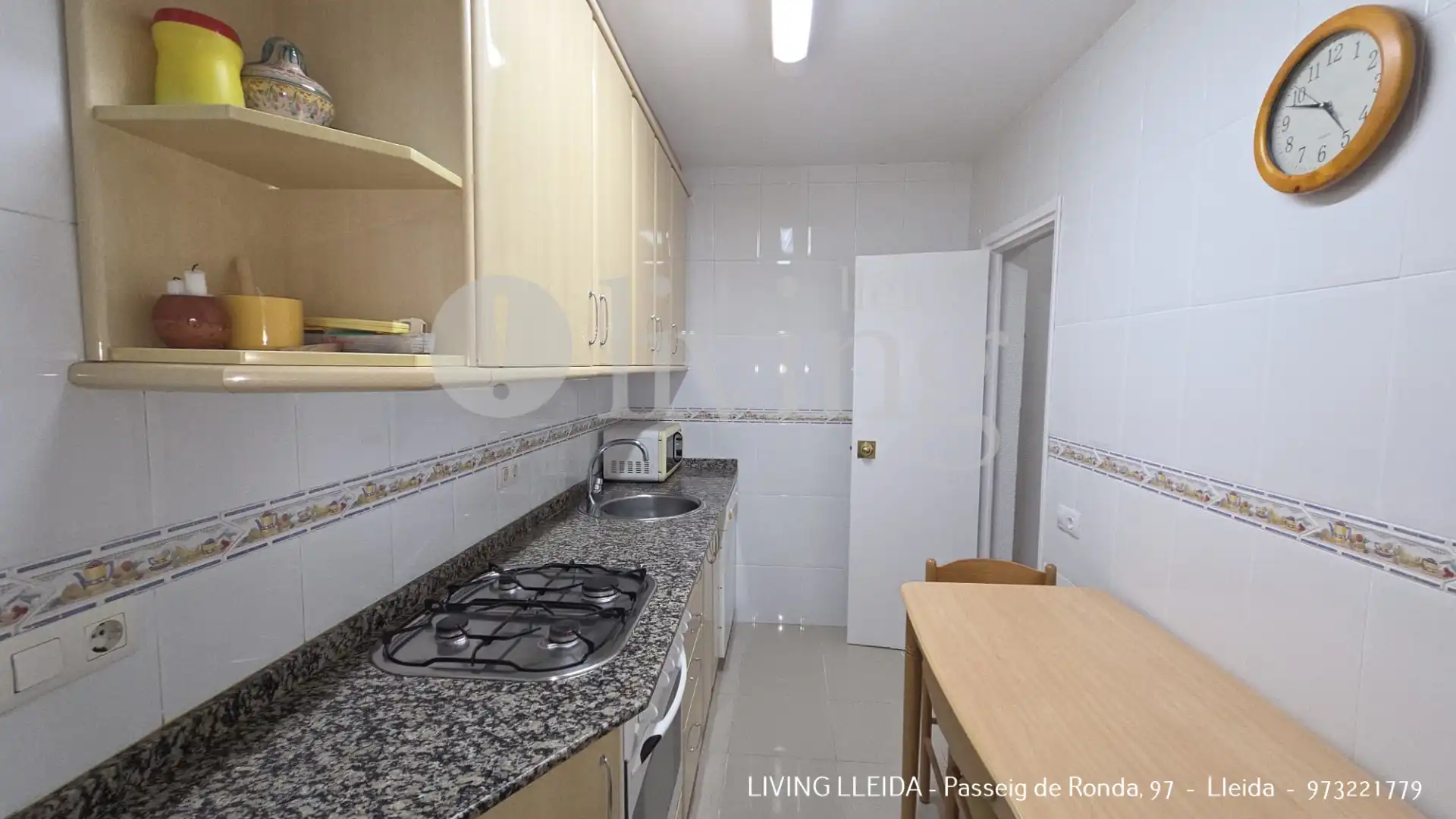 Kitchen of Flat for sale in Lleida  with Air Conditioner, Heating and Furnished