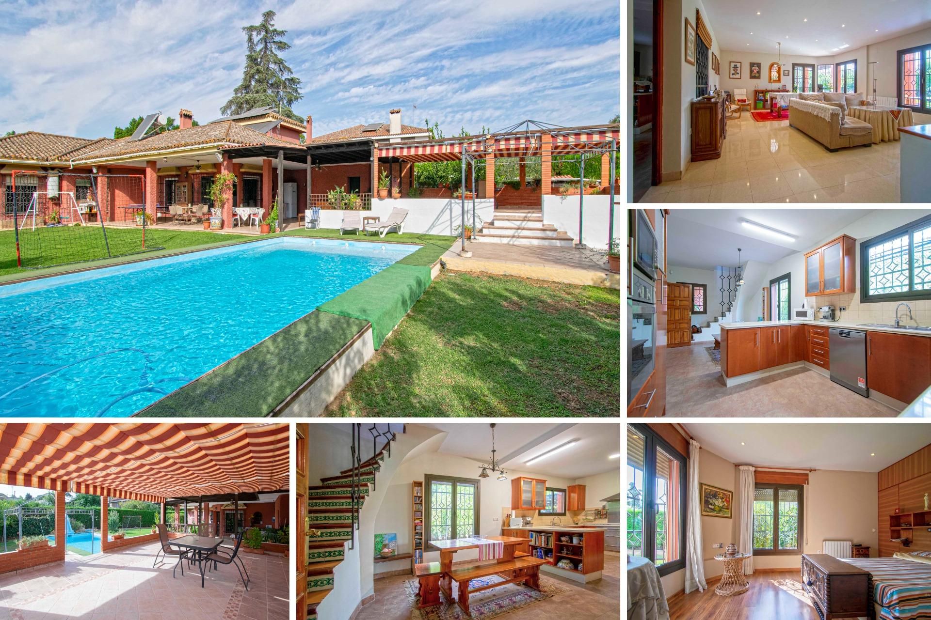 Jardín de Casa o chalet en venta en Mairena del Aljarafe con Jardín privado, Terraza y Piscina