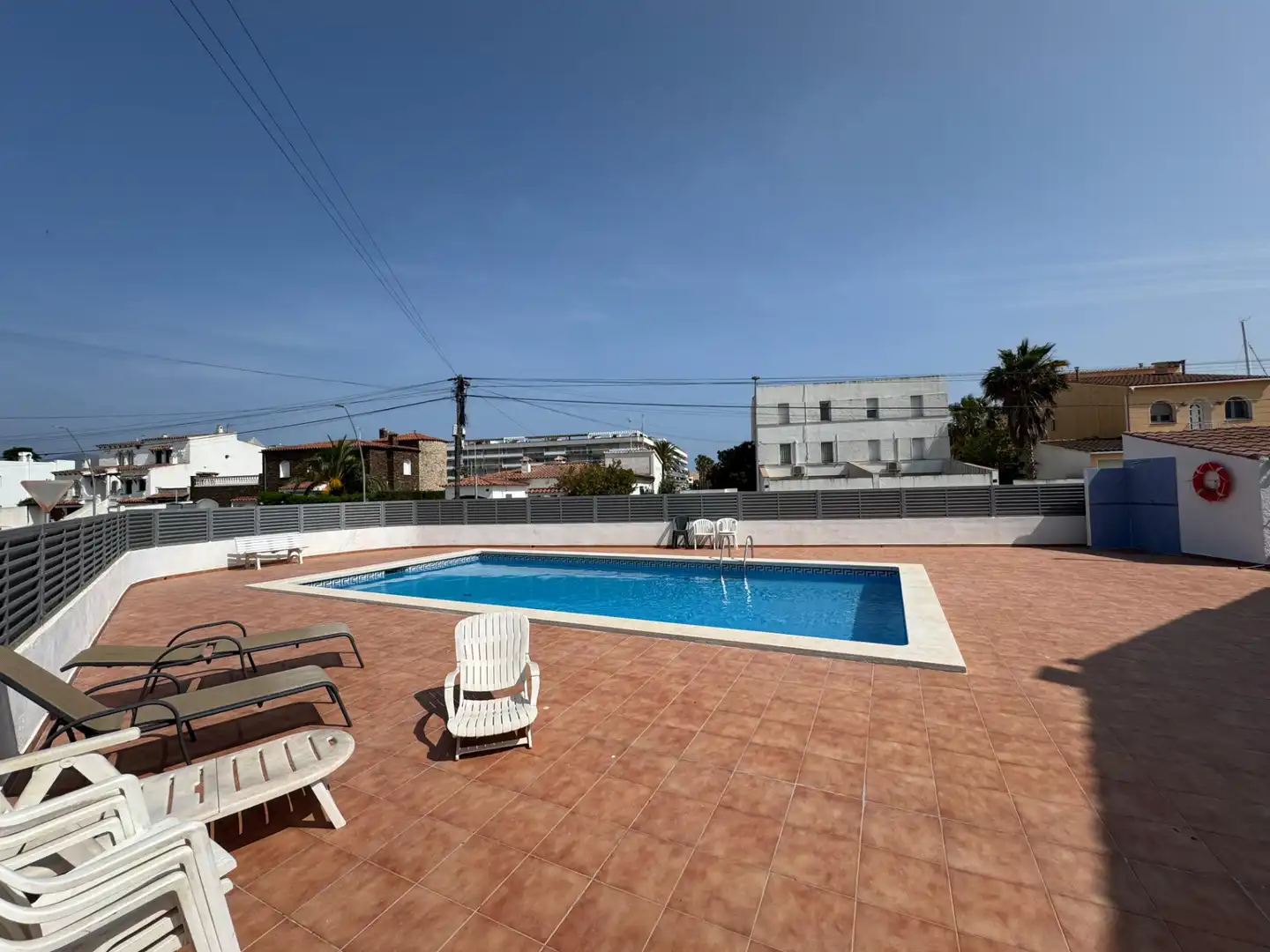 Swimming pool of Detached homes for sale in Roses  with Terrace and Furnished