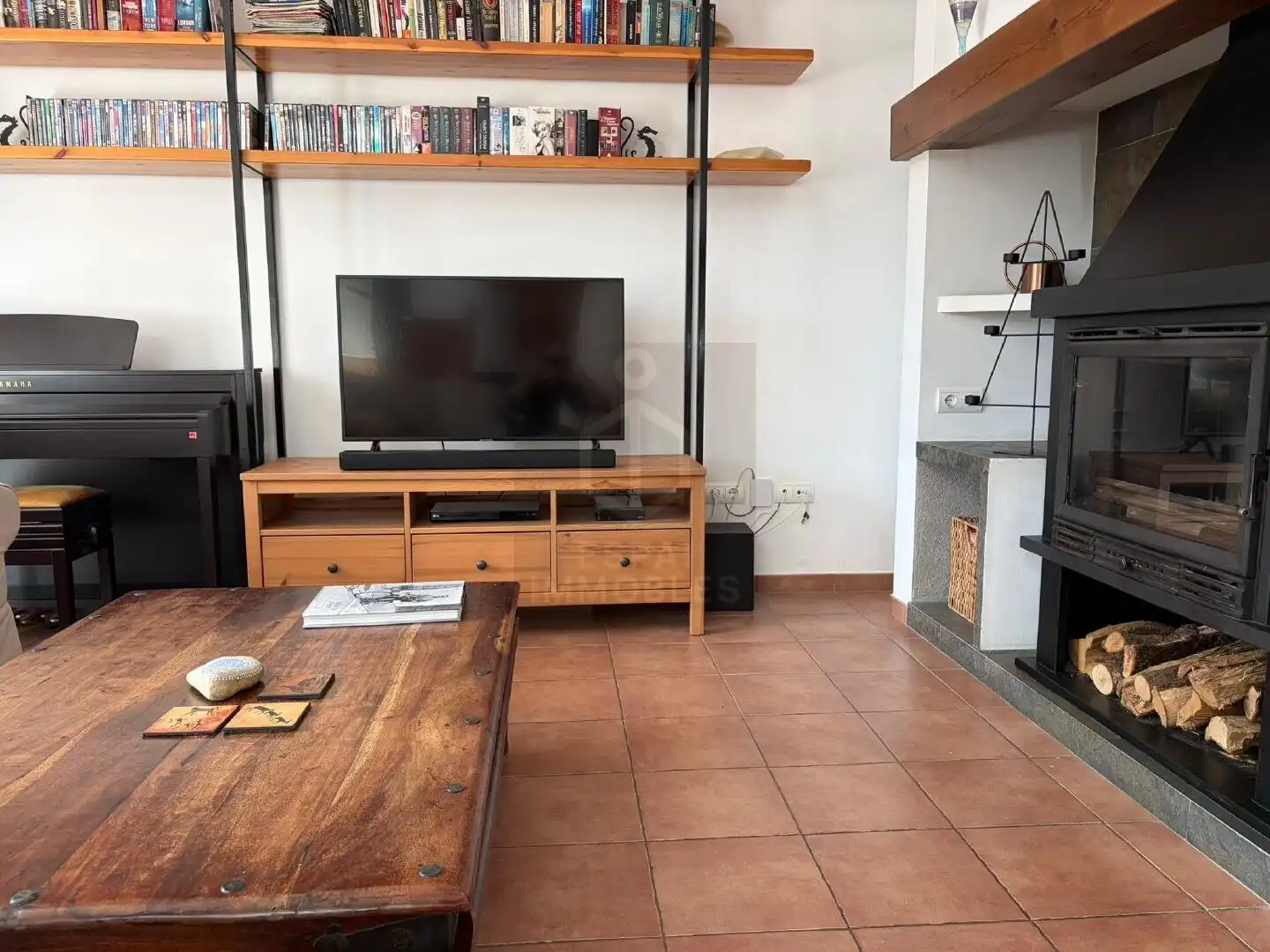 Sala d'estar de Casa o xalet en venda en Calders