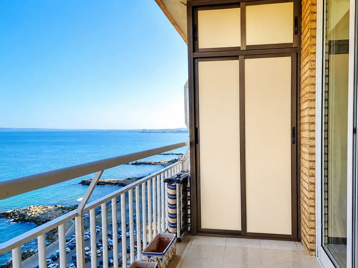 Terrasse von Wohnung zur Miete in Alicante / Alacant mit Möbliert