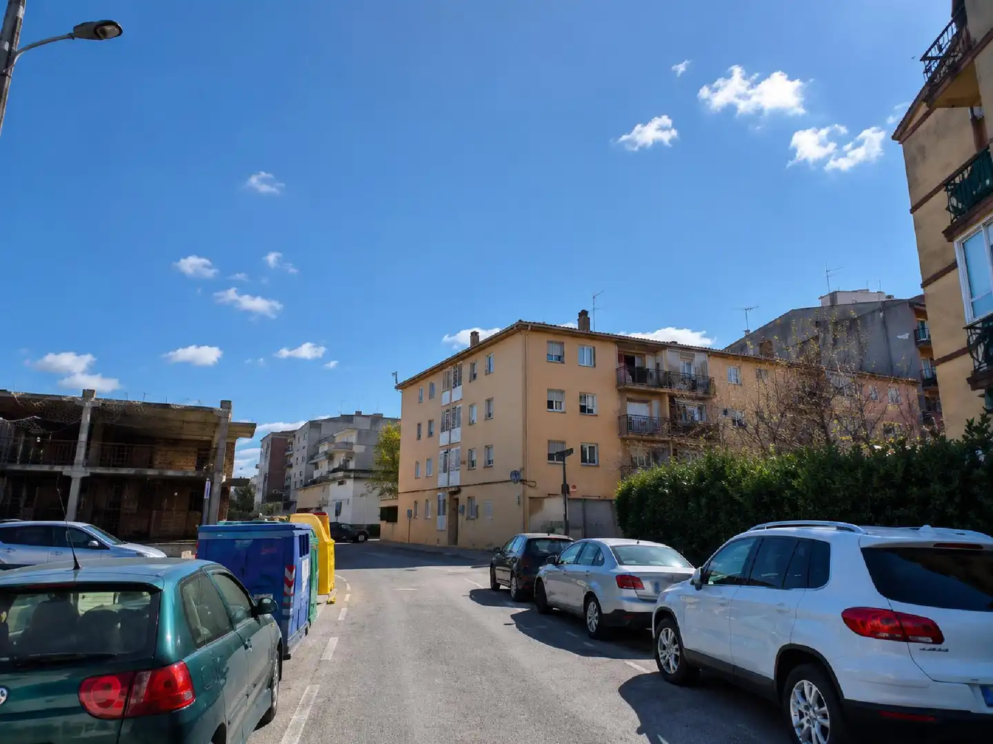 Vista exterior de Piso en venta en Figueres con Terraza
