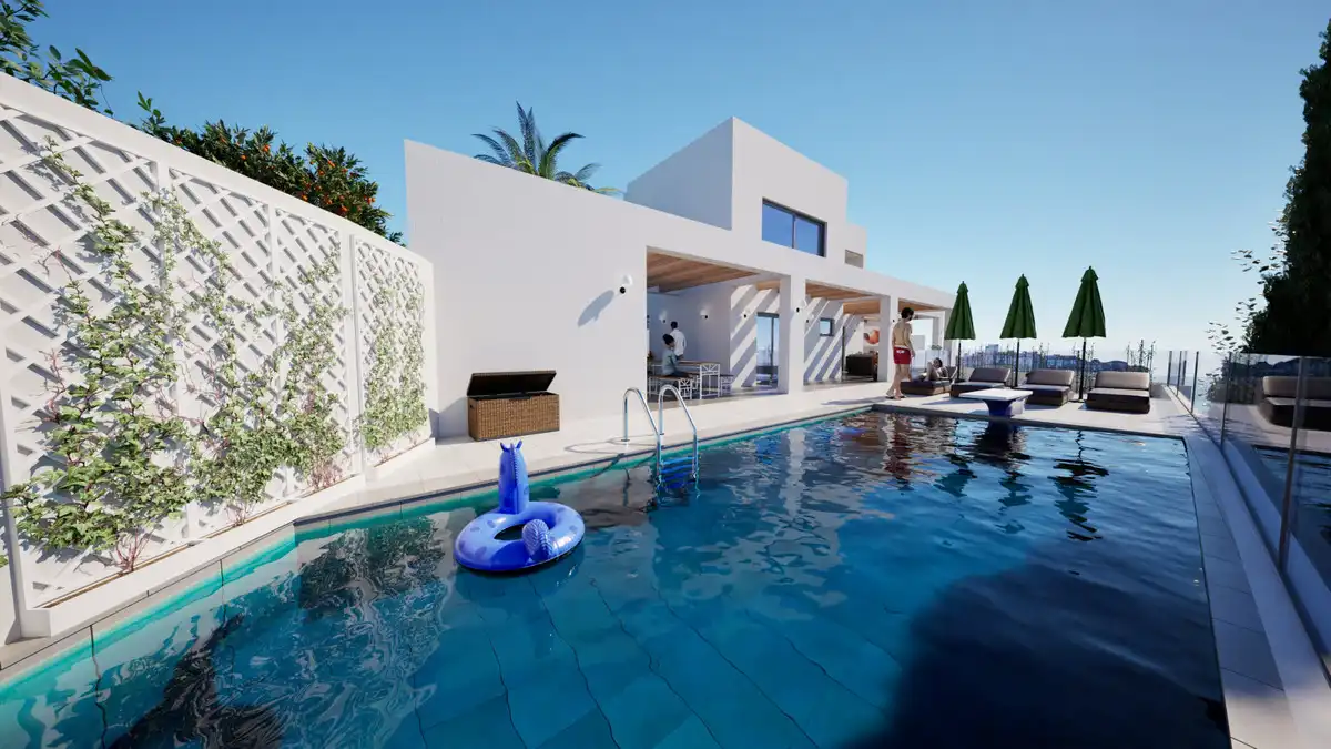 Chalet con piscina en venta en Torreblanca del Sol, imagen 5