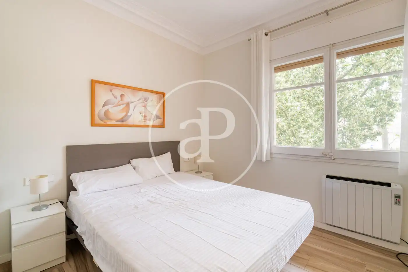 Schlafzimmer von Wohnung zum Verkauf in Barcelona mit Klimaanlage, Heizung und Möbliert