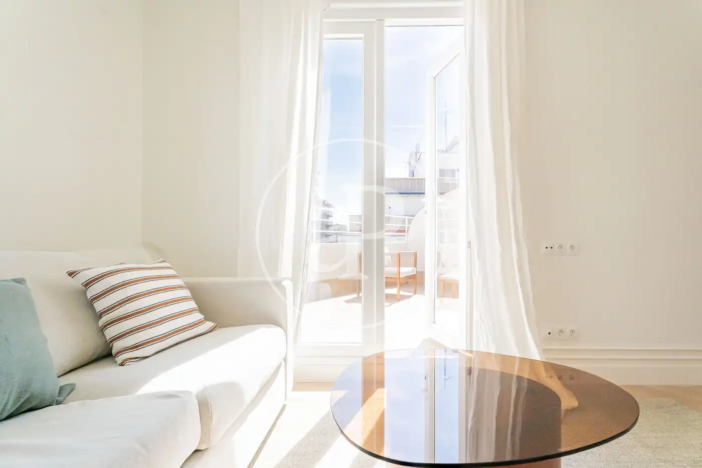 Balcony of Attic for sale in Madrid  with Air Conditioner, Heating and Terrace