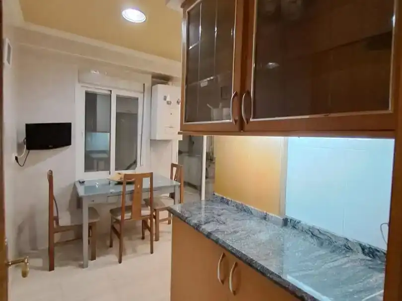 Kitchen of Flat for rent in Ourense Capital   with Air Conditioner
