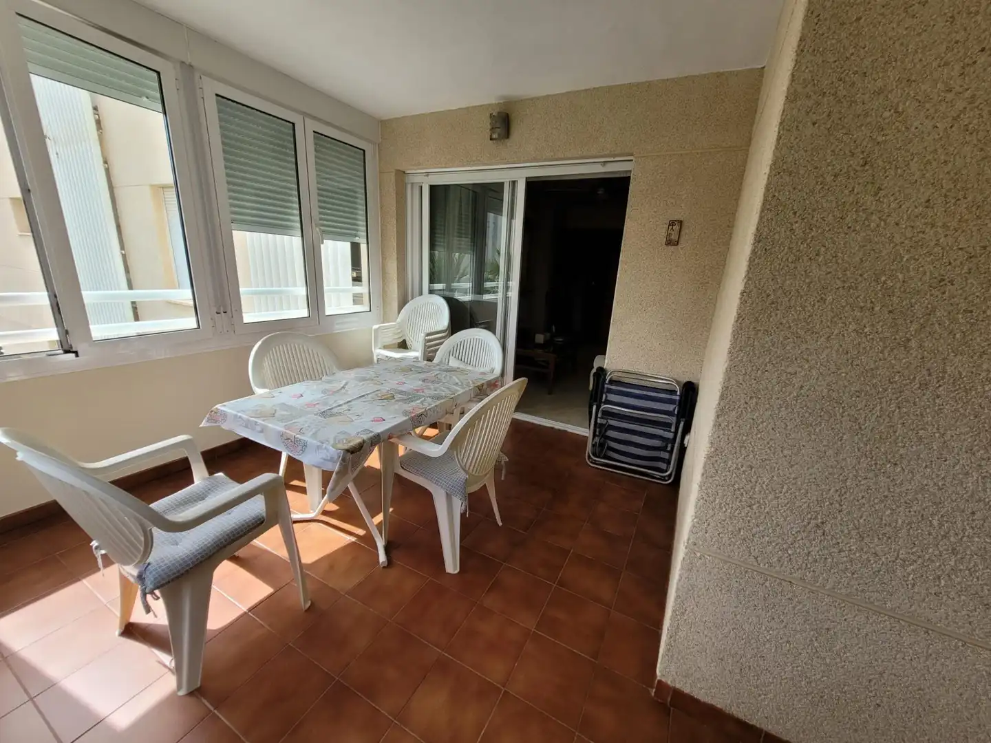 Balcony of Apartments for sale in Alicante / Alacant  with Private garden, Furnished and Community pool