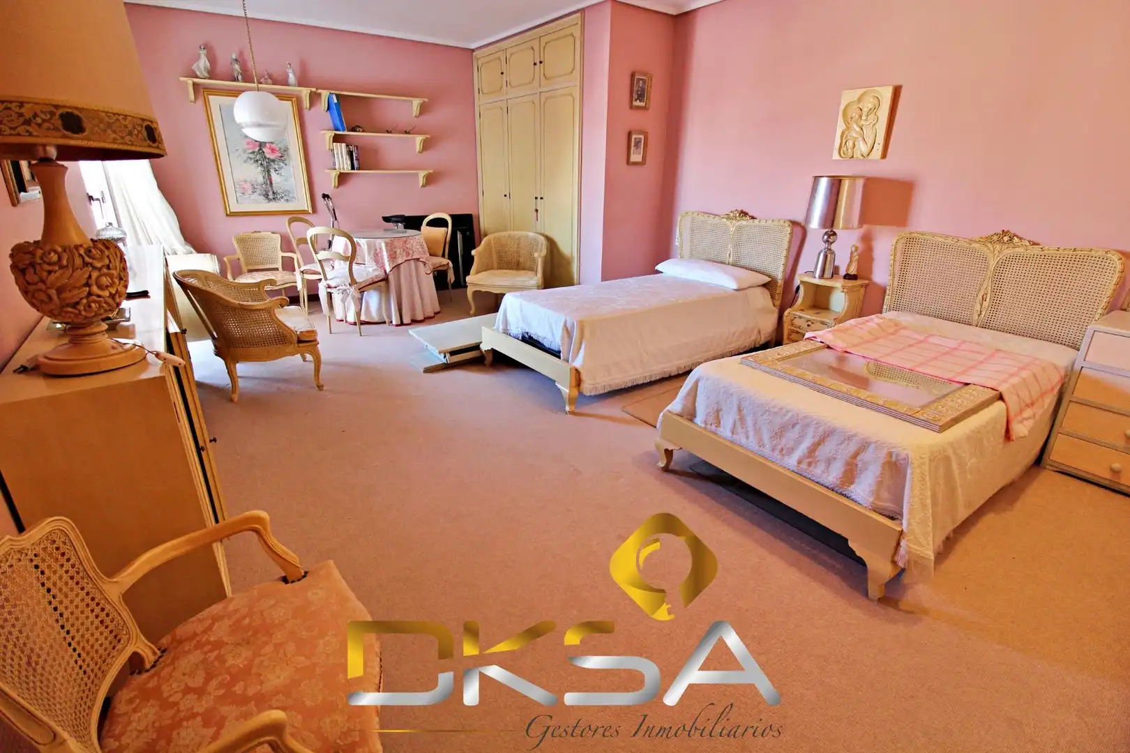 Schlafzimmer von Wohnung zum Verkauf in Vila-real mit Heizung, Terrasse und Möbliert