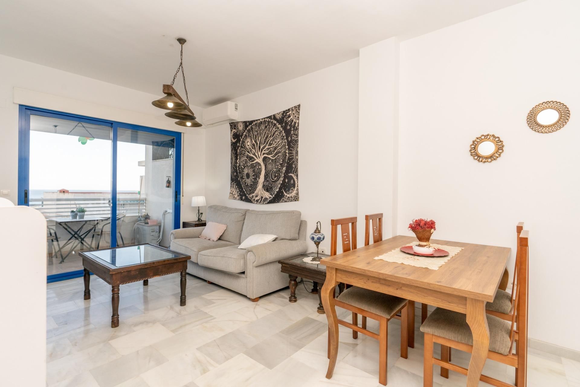 Living room of Flat for sale in Gualchos  with Terrace, Storage room and Balcony