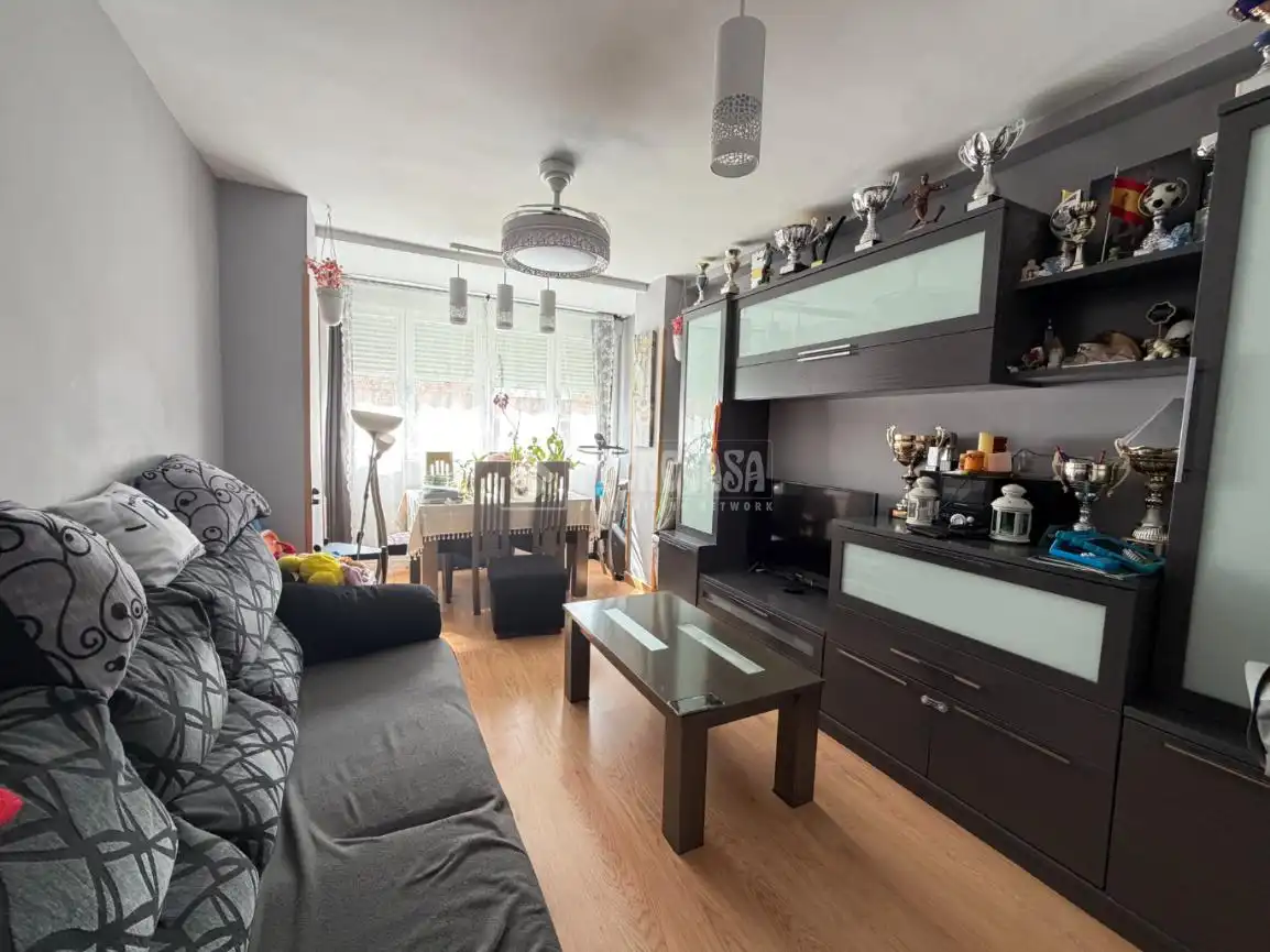 Wohnzimmer von Wohnung zum Verkauf in Madrid mit Heizung, Parkett und Möbliert