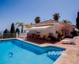 Swimming pool of House or chalet for sale in Mijas  with Air Conditioner, Heating and Private garden