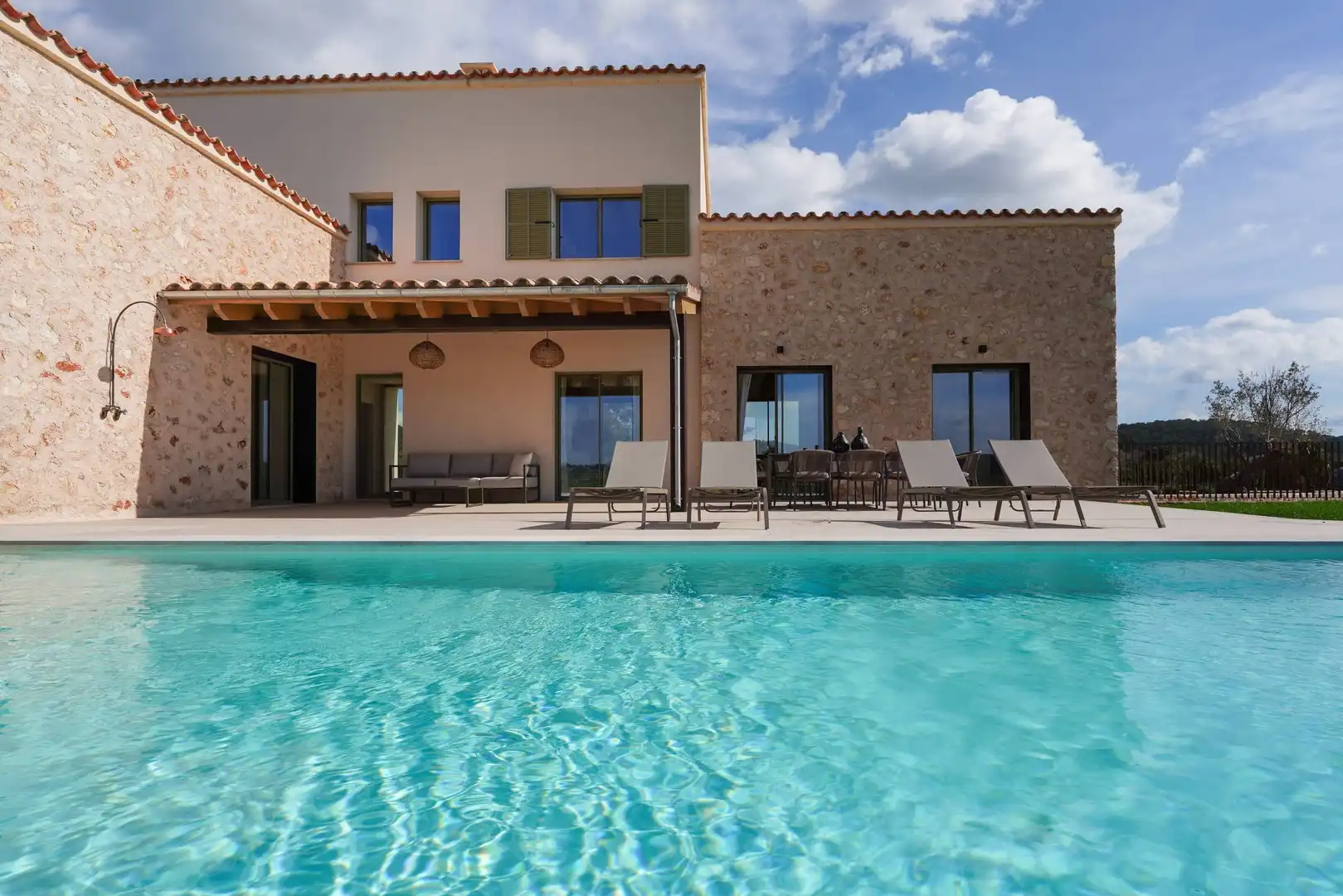 Piscina de Finca rústica en venda en Sineu amb Aire condicionat, Calefacció i Terrassa