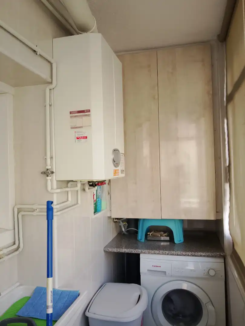 Kitchen of Flat for sale in Berga  with Heating, Furnished and Oven