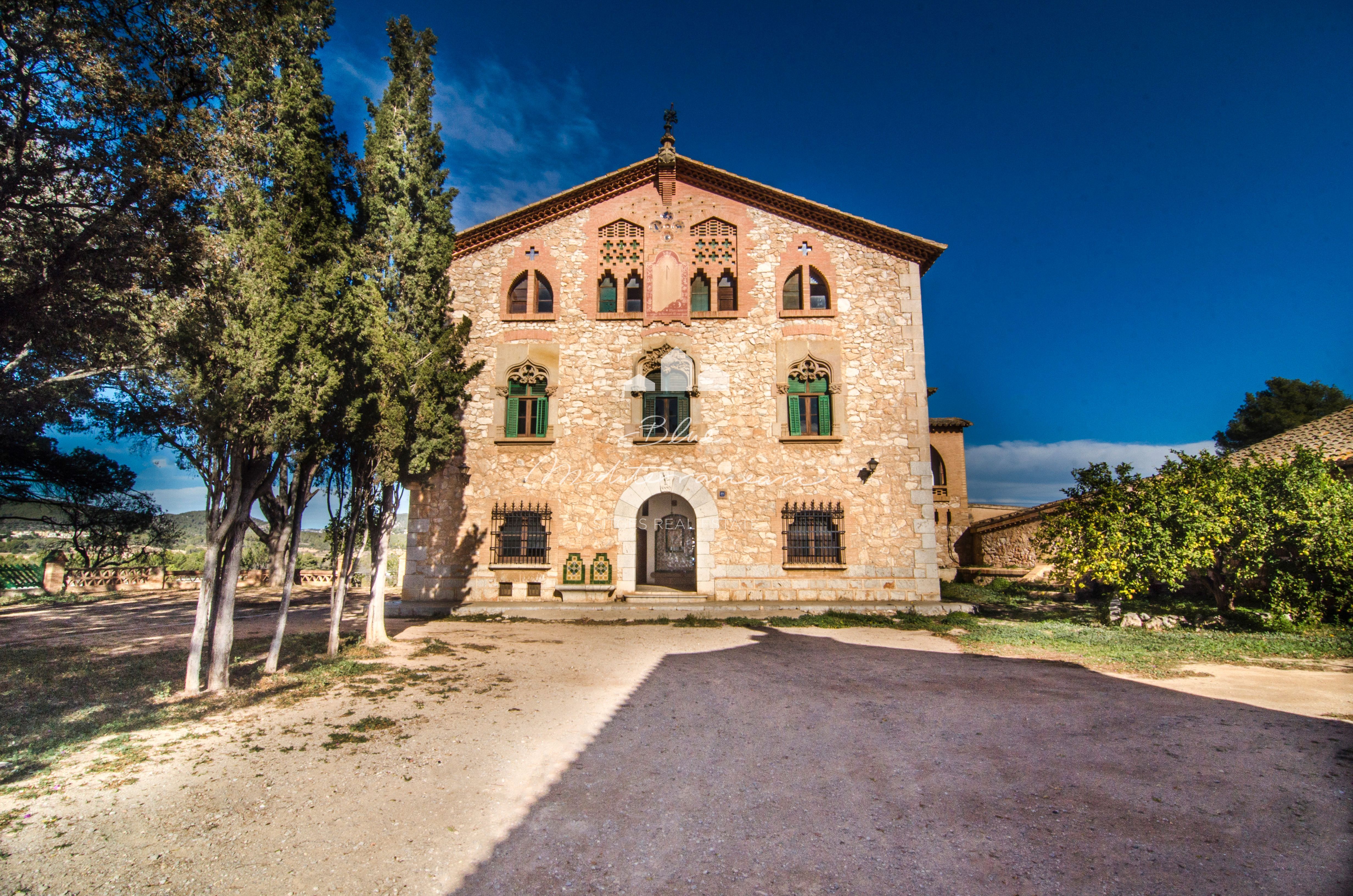 Exterior view of House or chalet for sale in Sant Pere de Ribes  with Terrace, Storage room and Balcony