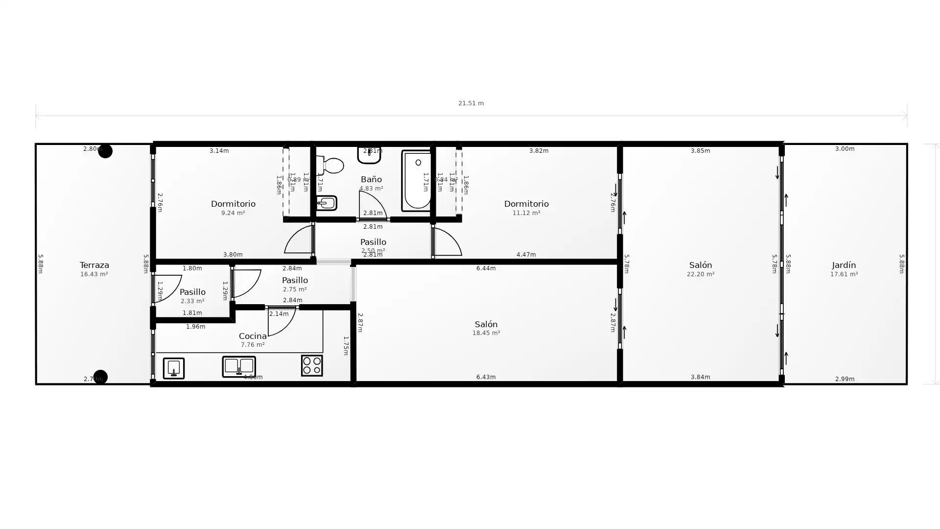 Wohnung zum Verkauf in Puçol mit Terrasse, Abstellraum und Gemeinschaftspool