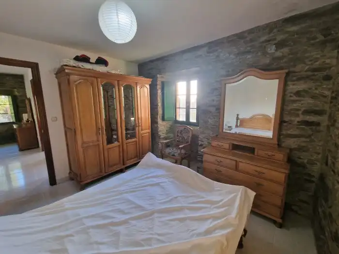Bedroom of Houses for sale in Arzúa  with Private garden, Terrace and Furnished