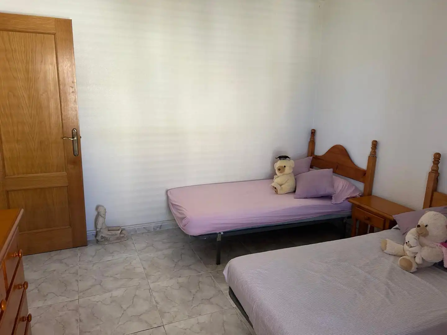 Schlafzimmer von Einfamilien-Reihenhaus zur Miete in Santa Pola mit Möbliert und Haustiere erlaubt