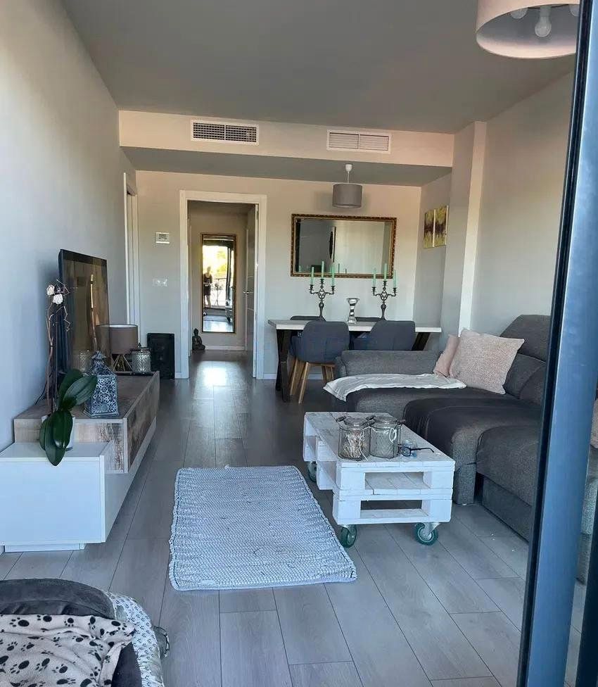 Sala d'estar de Pis en venda en Alicante / Alacant amb Aire condicionat, Calefacció i Terrassa