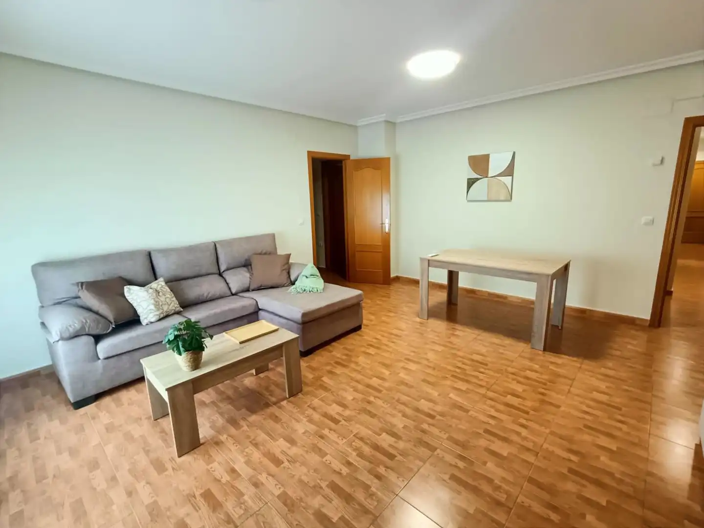 Wohnzimmer von Wohnung zur Miete in Puertollano mit Klimaanlage, Heizung und Terrasse