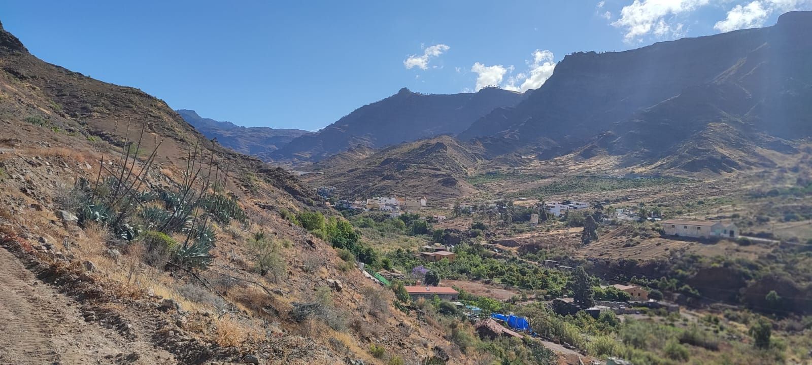 Exterior view of Land for sale in Mogán