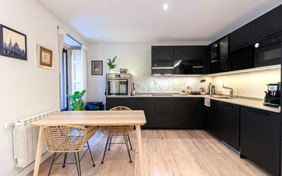 Kitchen of Flat for sale in  Madrid Capital  with Air Conditioner, Heating and Terrace