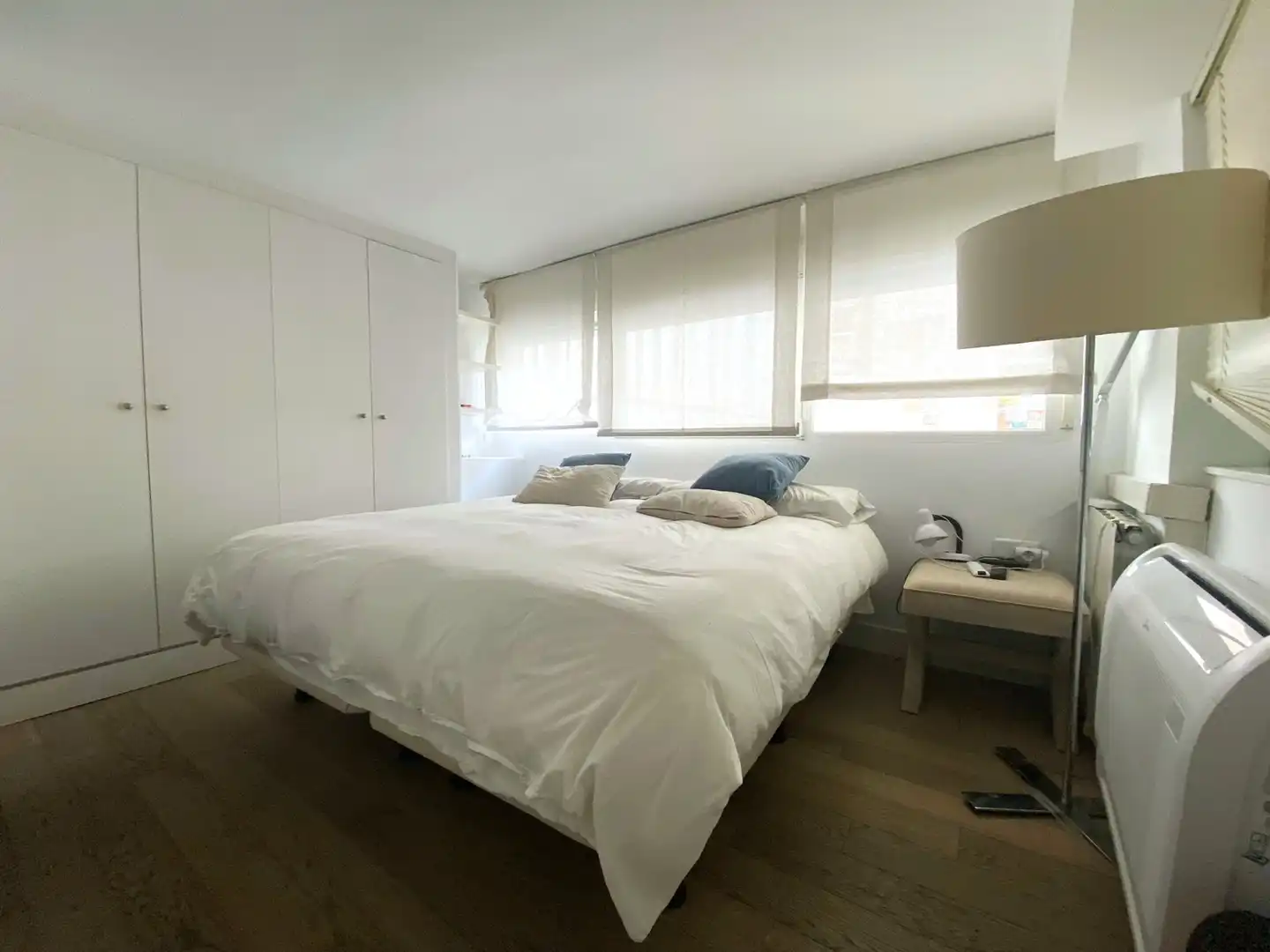 Schlafzimmer von Loft zum Verkauf in Madrid mit Klimaanlage, Heizung und Möbliert