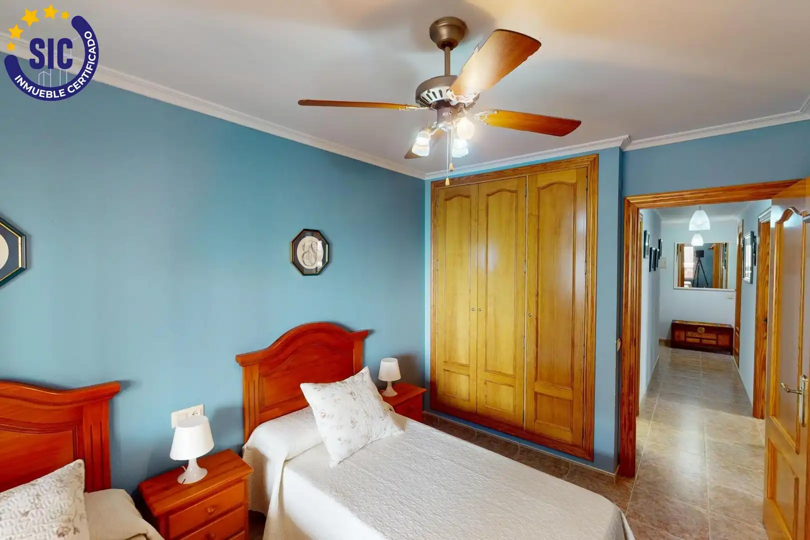 Habitación de Apartamento en venta en Benicasim / Benicàssim con Jardín privado, Terraza y Trastero