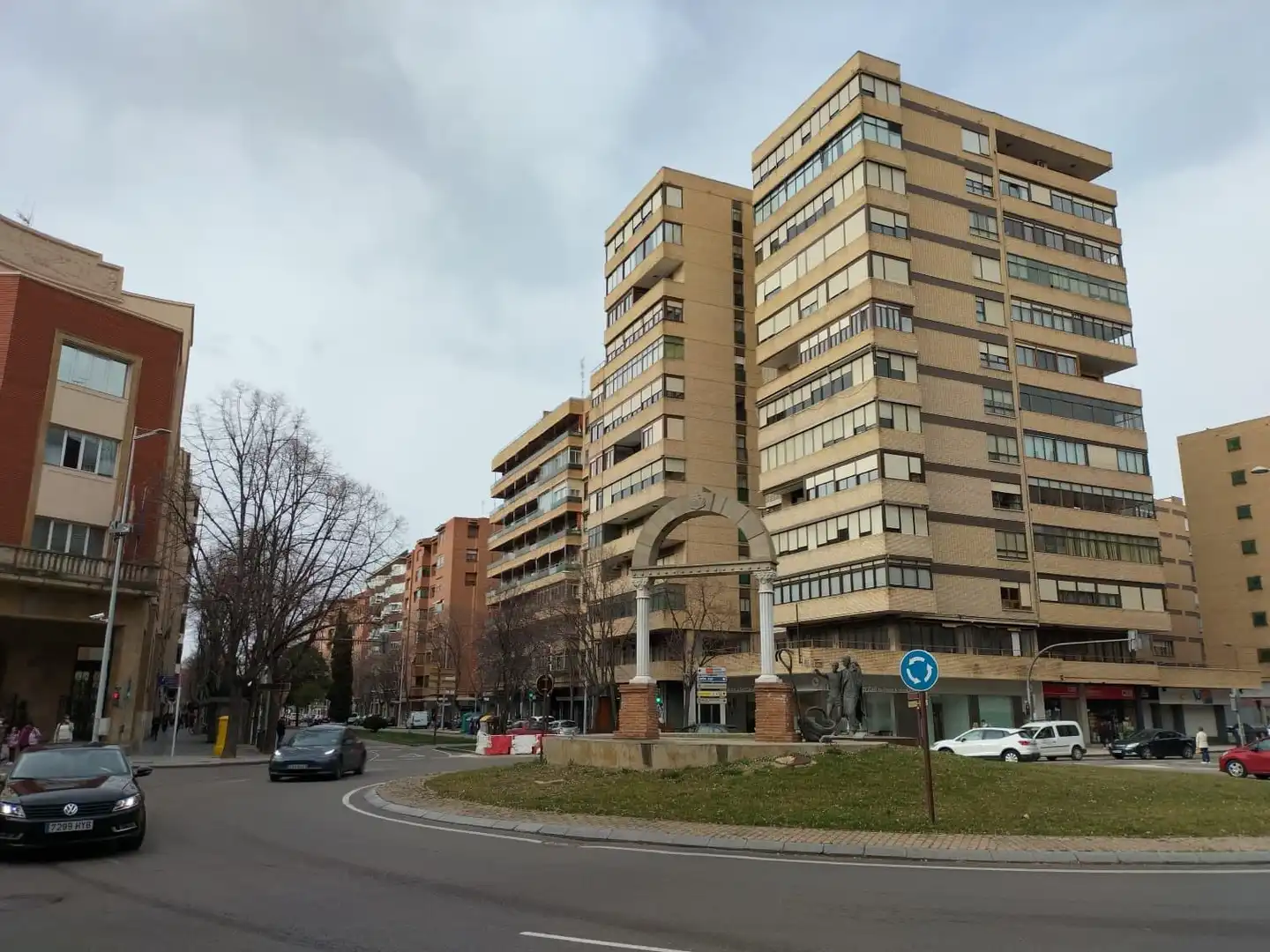 Vista exterior de Piso en venta en Palencia con Calefacción, Parquet y Balcón