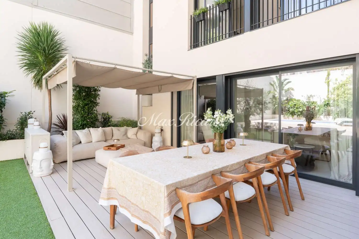 Terrace of Flat for sale in Barcelona  with Air Conditioner, Terrace and Swimming Pool