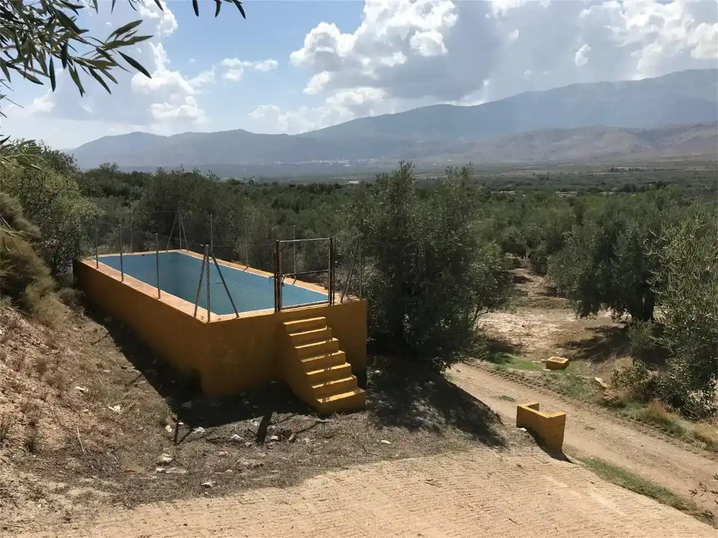 Piscina de Finca rústica en venda en Fiñana