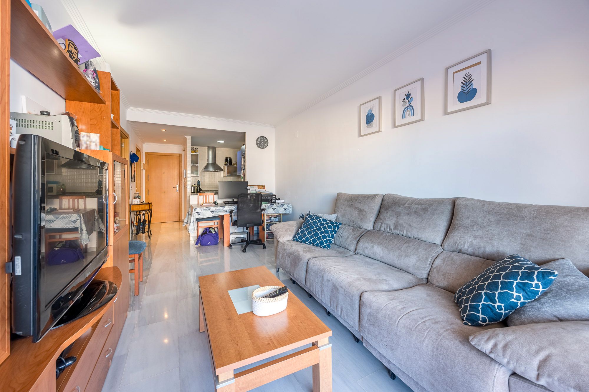 Sala d'estar de Apartament en venda en Villajoyosa / La Vila Joiosa amb Traster, Piscina i Moblat