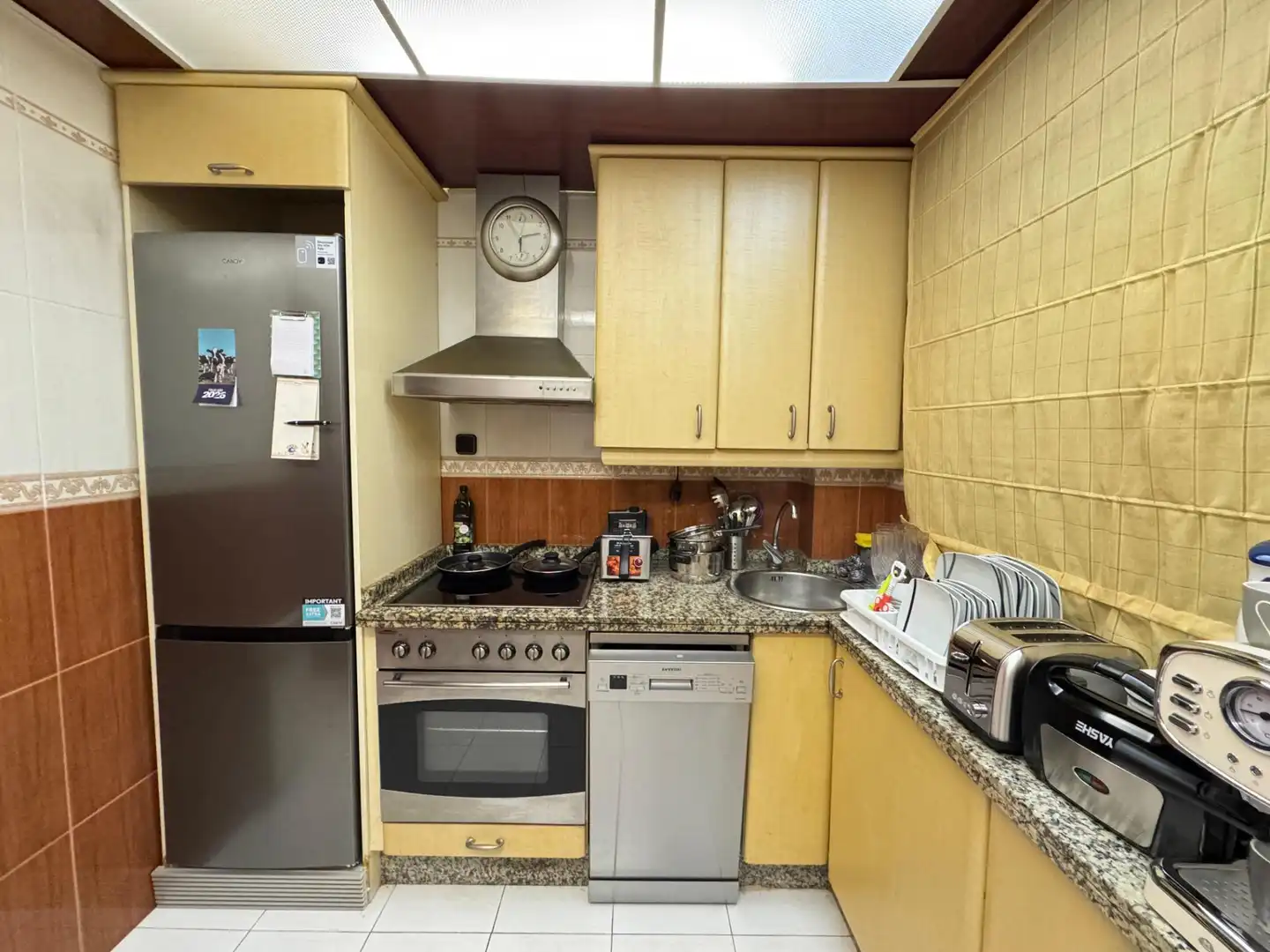 Kitchen of Flat for sale in Oviedo   with Heating, Parquet flooring and Furnished