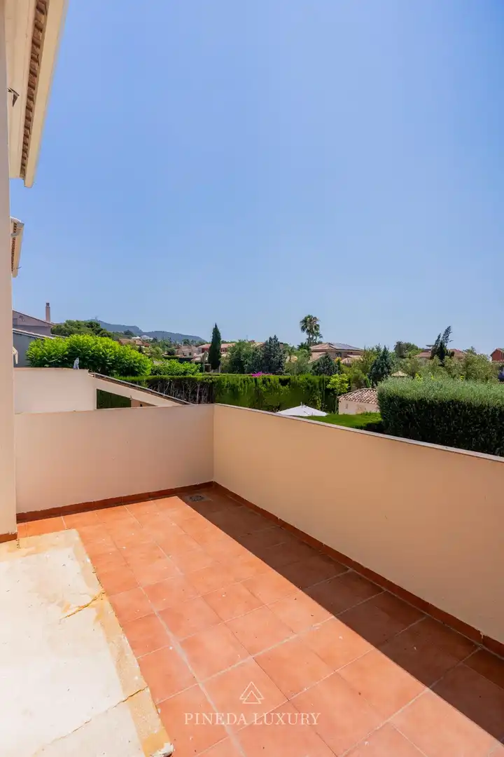 Terraza de Casa o chalet de alquiler en Puçol con Calefacción, Jardín privado y Terraza