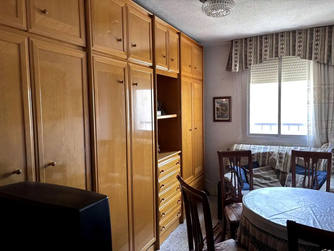 Bedroom of Flat for sale in Madrid  with Heating, Furnished and Alarm