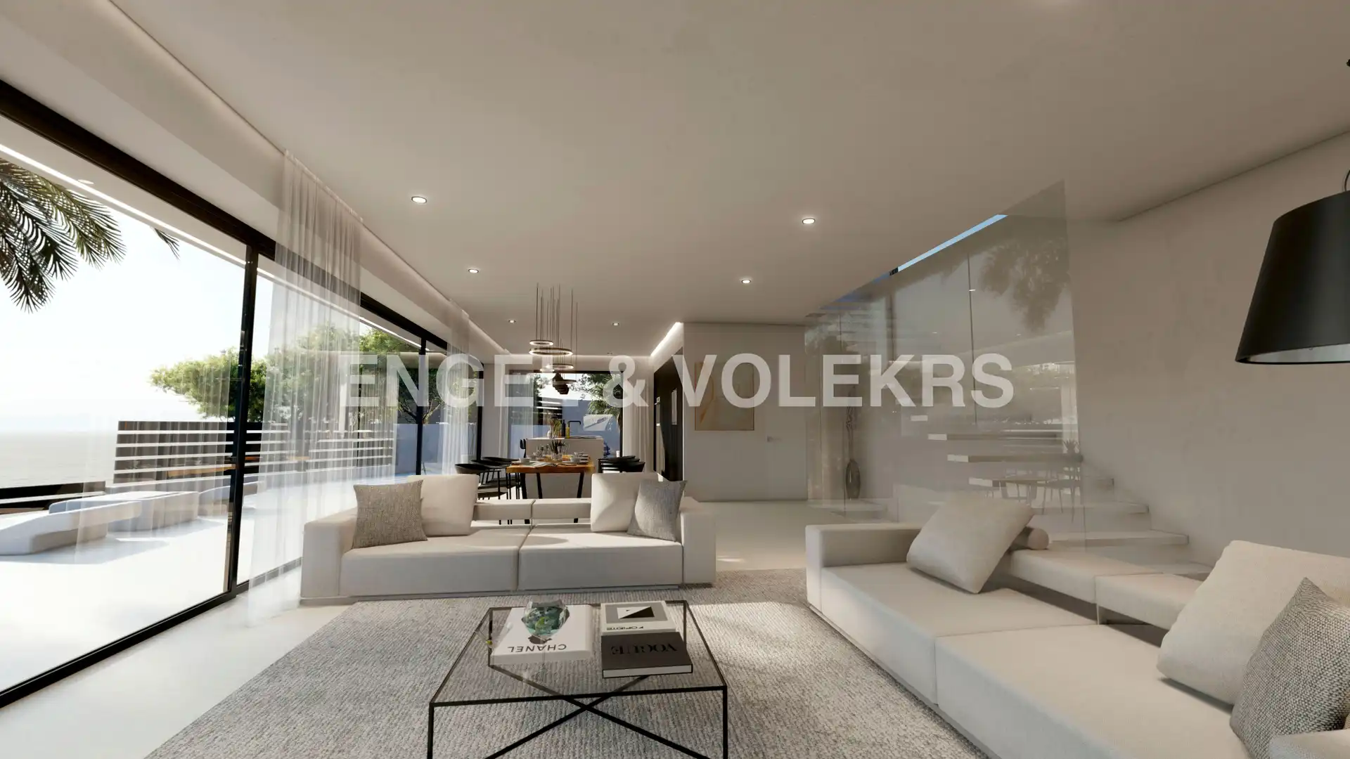 Living room of Houses for sale in El Campello  with Air Conditioner, Private garden and Storage room