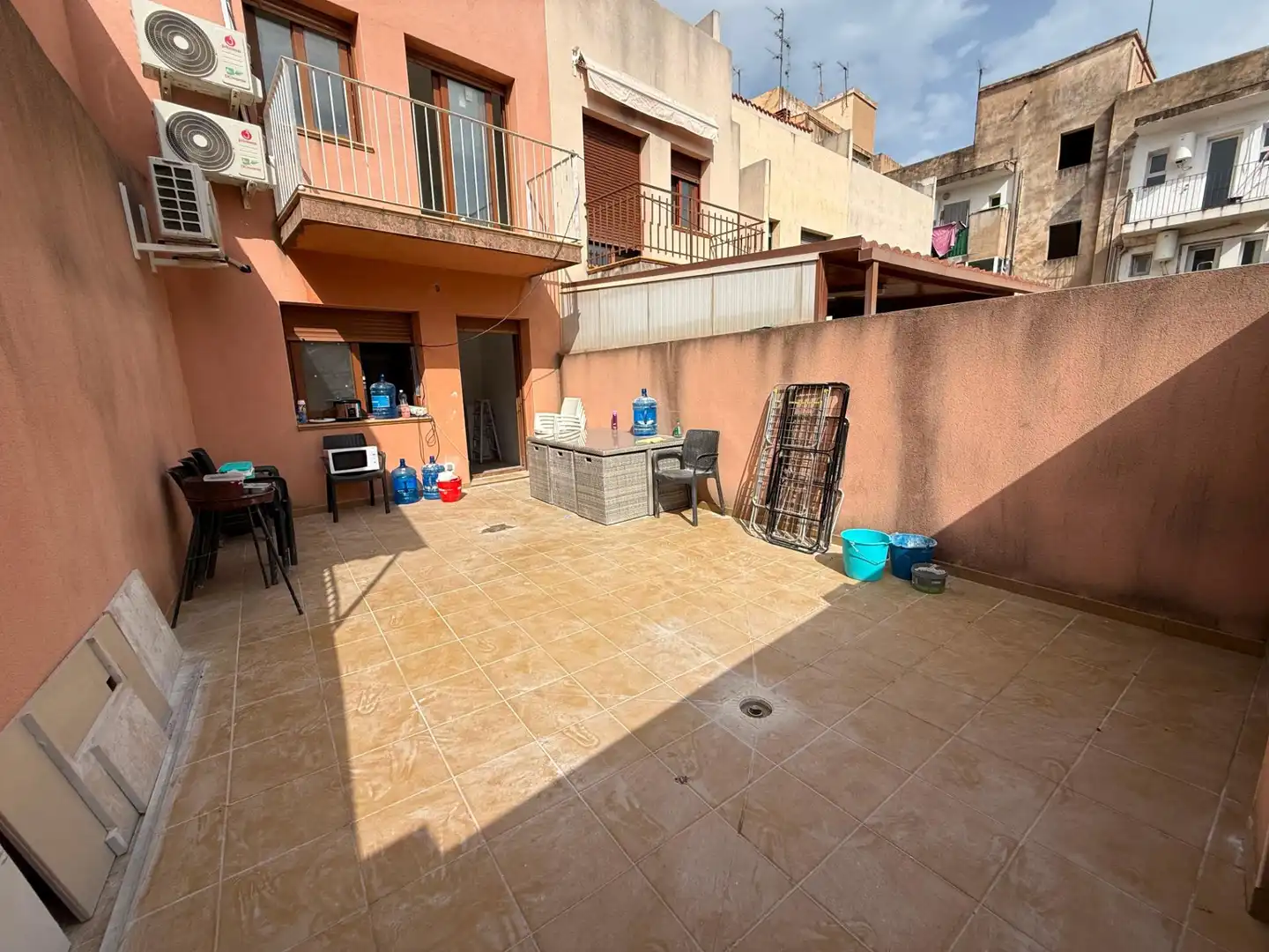 Terrassa de Casa adosada en venda en La Canonja amb Aire condicionat, Calefacció i Jardí privat